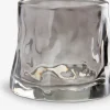 GUDMANPortavelas de velas pequeñas GUDMAN Ø8xA7cm gris
