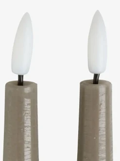 GUDMUNDCandela LED GUDMUND A29cm gris 2 unidades