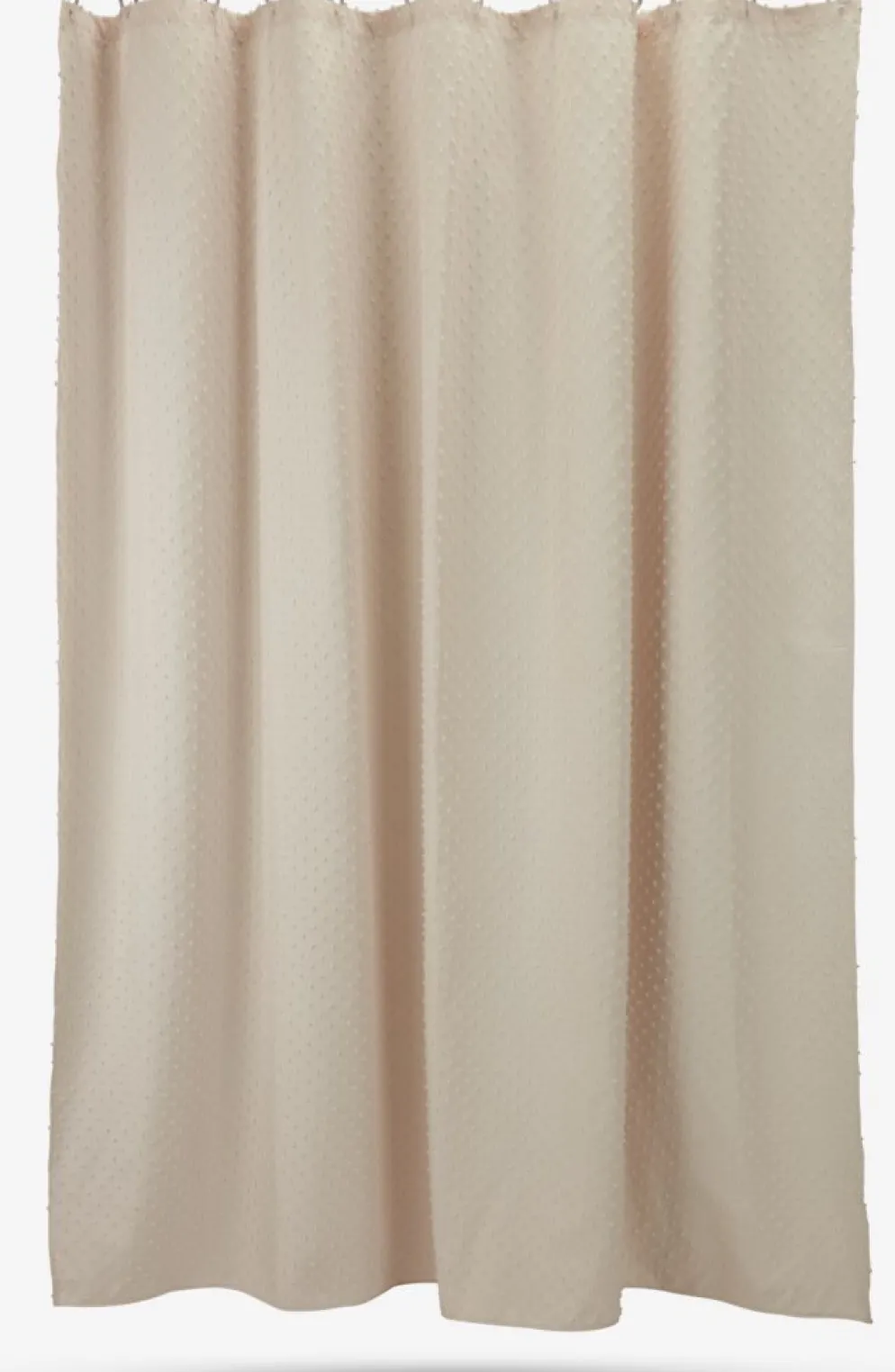 GUNNEBOGOLDCortina de ducha GUNNEBO 180x200 beis