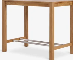 HAGEMesa de bar HAGE 70x115 roble natural