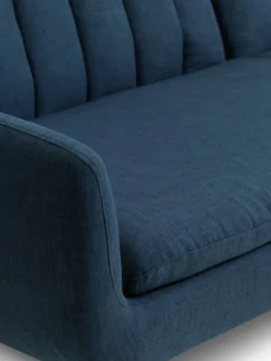 HARNDRUPSofá cama HARNDRUP tela azul oscuro