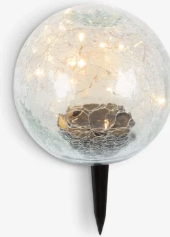 HAVSVALELámpara solar HAVSVALE Ø15xA25cm transparente