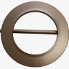 Hebilla de cortina Ø13/8,5cm plateado