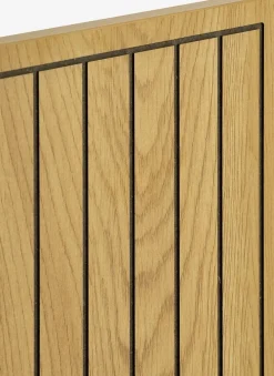 HEMDRUPPanel decorativo de pared HEMDRUP 200x60 color roble cálido