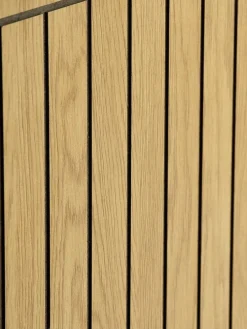 HEMDRUPPanel decorativo de pared HEMDRUP 200x60 color roble cálido