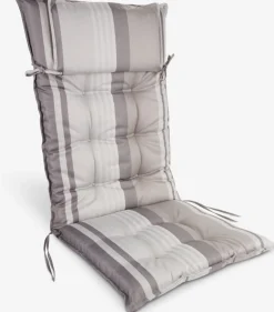 HERRHAGENCojín de jardín para silla reclinable HERRHAGEN gris claro