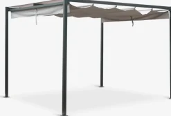 HJORTEMOSEPérgola HJORTEMOSE A3xL3xA2,3m gris claro