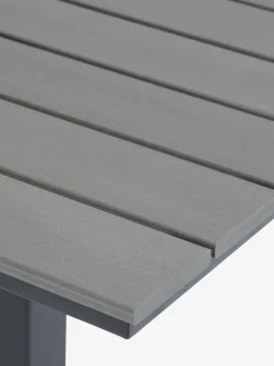 HOBRO + ORKANGERMesa HOBRO L70 gris + 2 sillas ORKANGER natural
