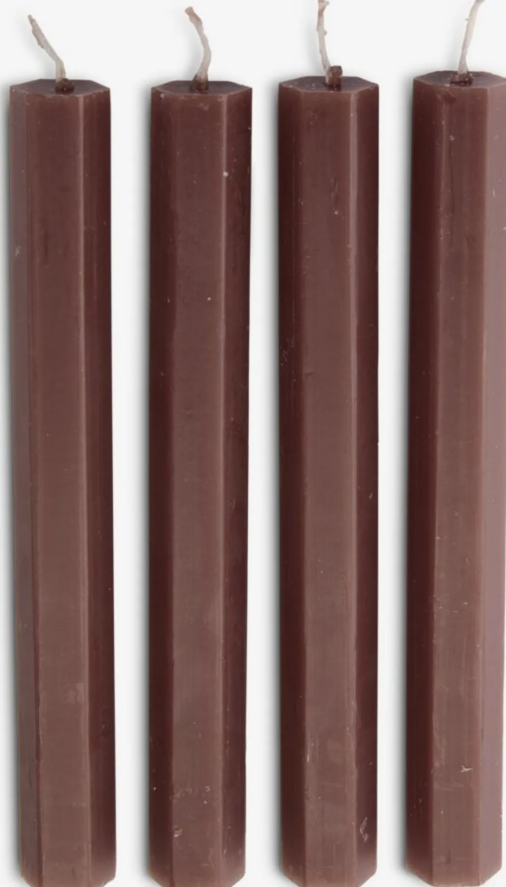 HOLMEVelas para candelabro HOLME A20cm uva 4 unidades