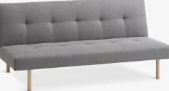 HOLSTEDSofá cama HOLSTED tela gris/natural