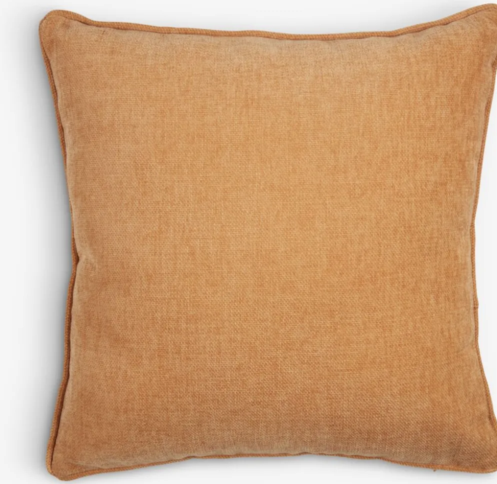 HORNFIOLCojín HORNFIOL 45x45 chenilla amarillo