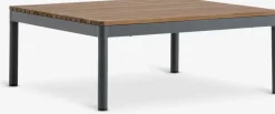 HOUConjunto jardín HOU chaise longue 6 plazas madera dura