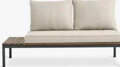 HOUConjunto jardín HOU chaise longue 6 plazas madera dura