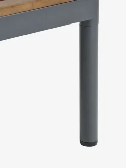 HOUMódulo de jardín mesa HOU A75xL75 madera dura