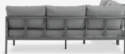 IANOConjunto muebles jardín IANO 5 plazas gris
