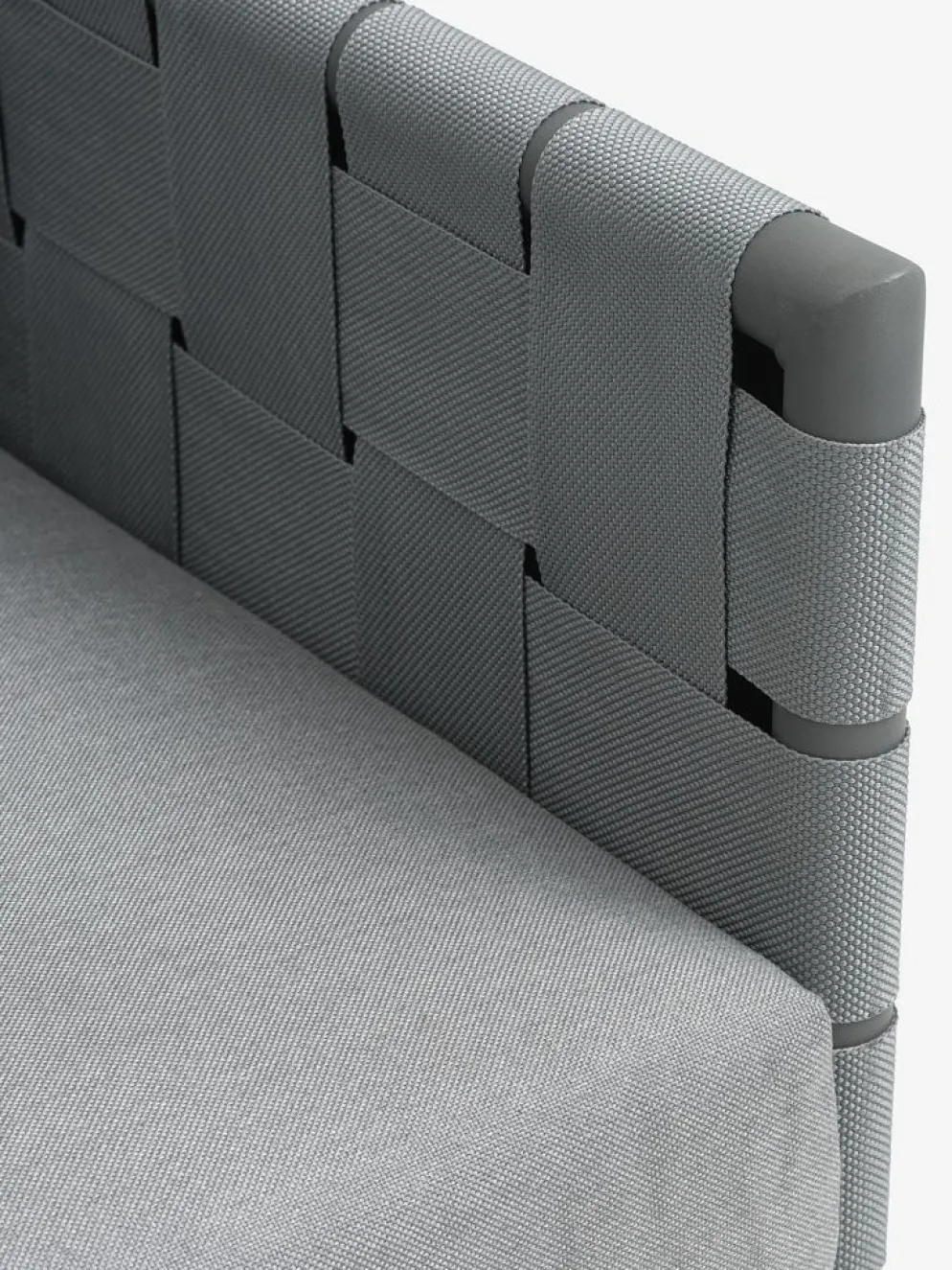 IANOConjunto muebles jardín IANO 5 plazas gris