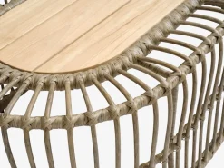 ILLERUPConjunto muebles jardín ILLERUP 4,5 plazas natural