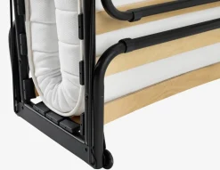 ILSKOVCama plegable ILSKOV 80x193 blanco/negro