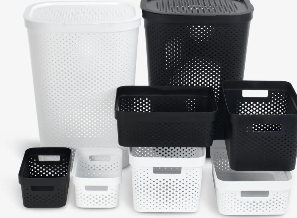 INFINITYCesta INFINITY 17L plástico blanco