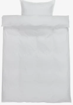 INGEBORGGOLDJuego funda nórdica satén INGEBORG 155x220 blanco