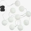 ISFUGLGuirnalda de luces exterior ISFUGL L315cm 10 LED blanco