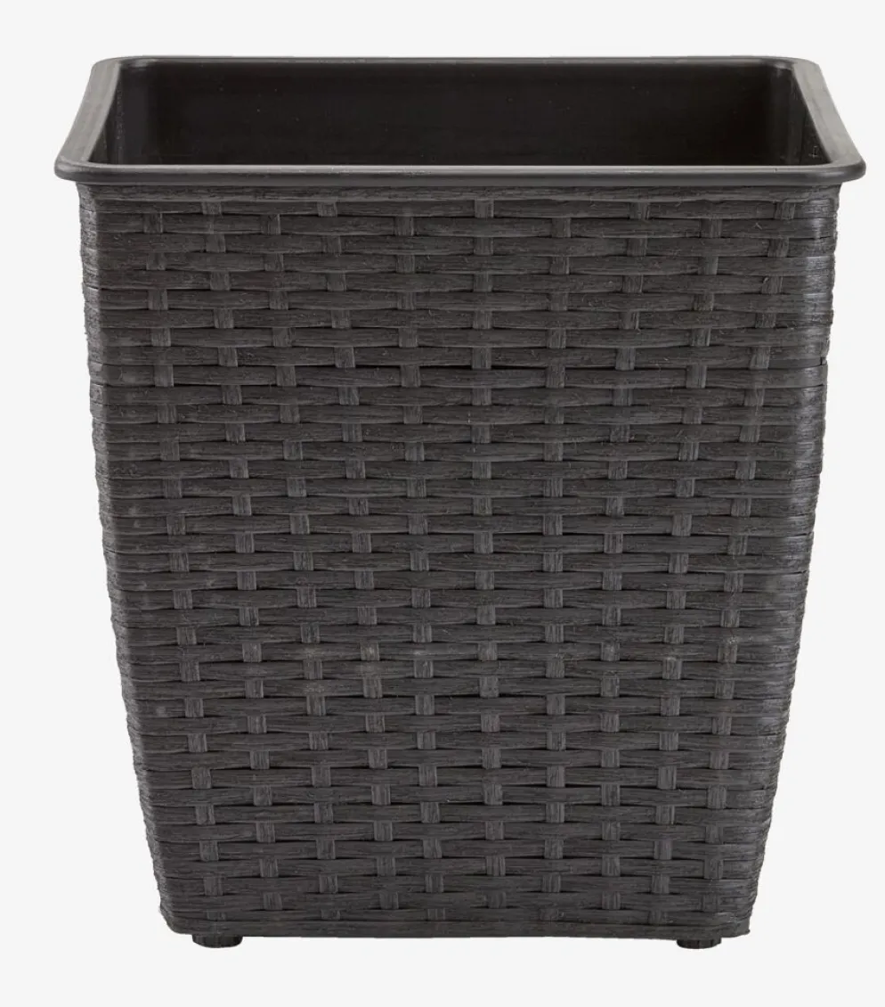 ISLOMCesto de jardín ISLOM 31x31x32 negro