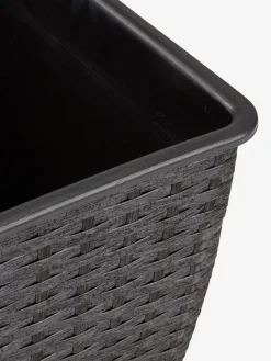 ISLOMCesto de jardín ISLOM 38x38x39 negro