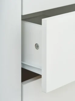 JENSLEVArmario JENSLEV 144x176 3 puertas 3 cajones blanco