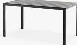 JERSORE + LEKNESMesa JERSORE L140 + 4 sillas LEKNES negro