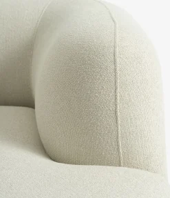 JYLLINGESofá JYLLINGE chaise longue felpa beis