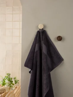 KARLSTADGOLDToalla de mano KARLSTAD 50x100 gris oscuro