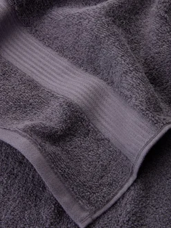 KARLSTADGOLDToalla de mano KARLSTAD 50x100 gris oscuro