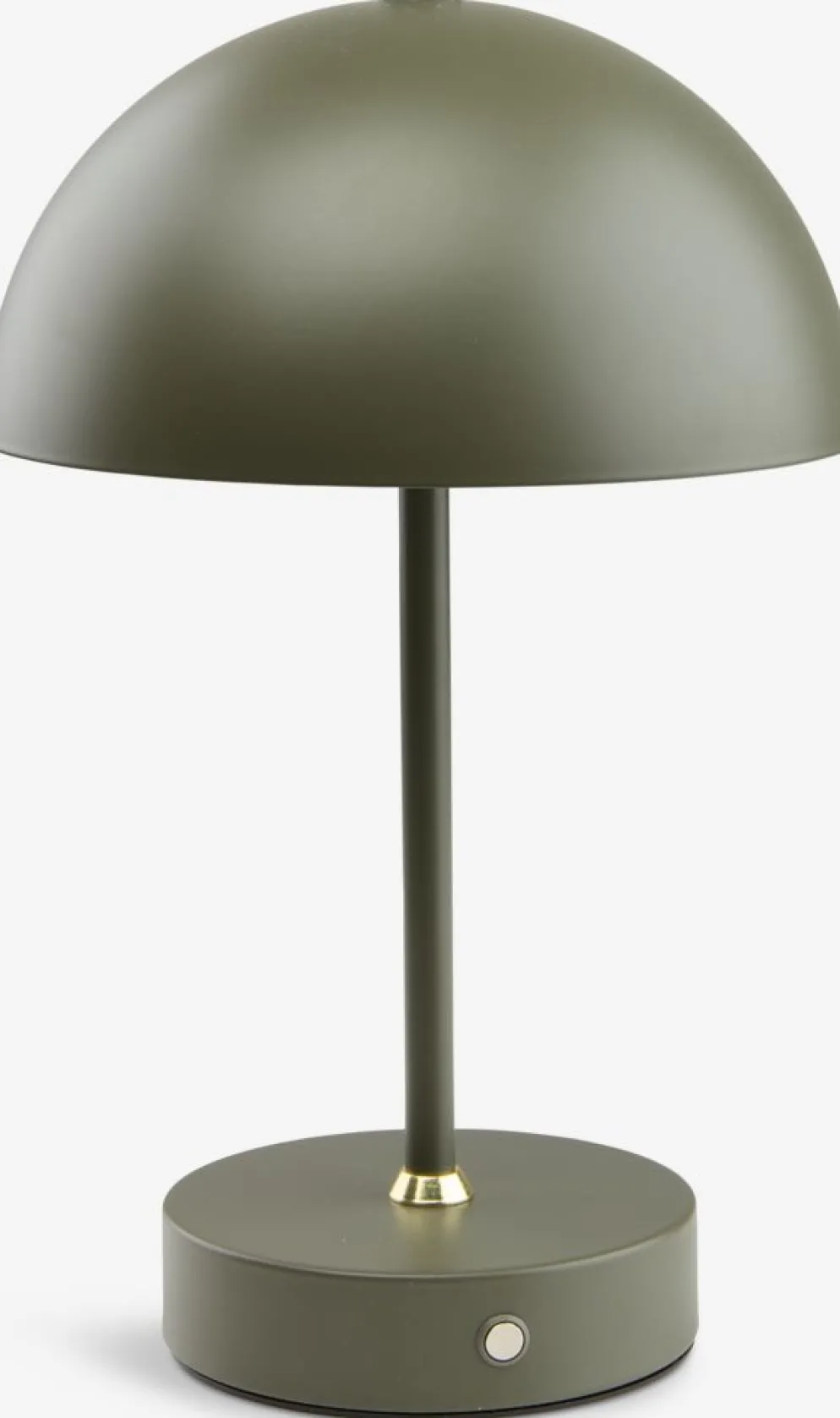 KENTLámpara a pilas KENT Ø16xA25cm verde táctil y temporizador