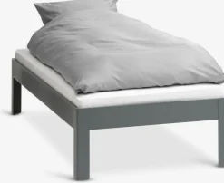KILDENEstructura cama KILDEN 90x200 gris oscuro