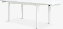 KIRKEBYMesa de comedor KIRKEBY 80x130/220 blanco