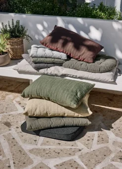 KJAVSHOLMCojín de jardín para silla KJAVSHOLM marrón oscuro