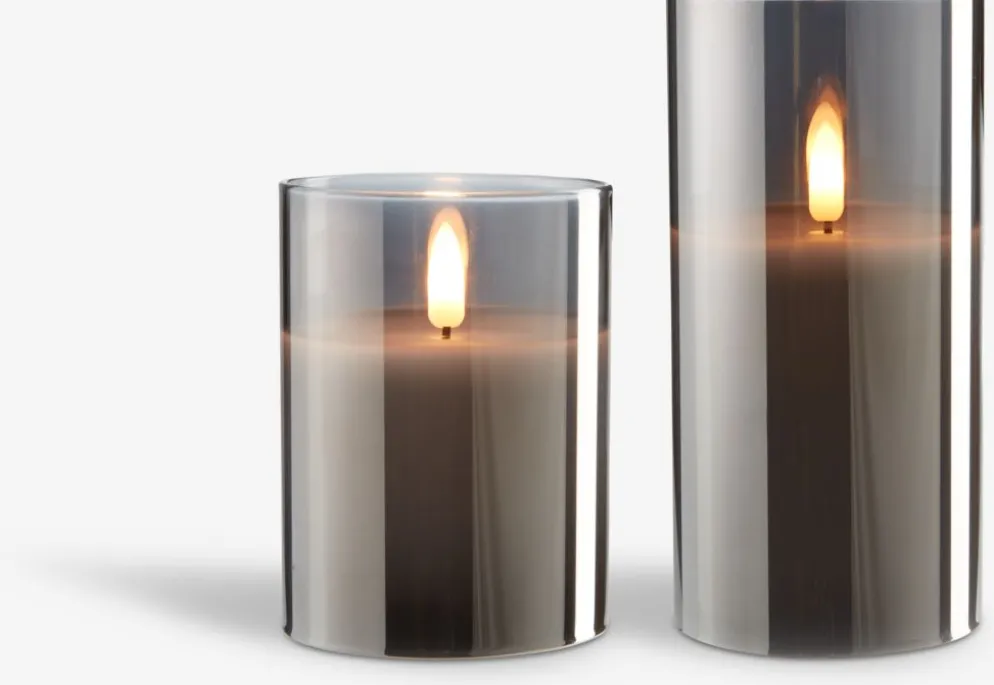 KLAUSVela pilar LED KLAUS Ø8xA10cm gris