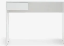 KNABSTRUPEscritorio KNABSTRUP 40x100 1 cajón blanco