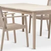 KOLLEN + RADSTEDMesa KOLLEN L205 + 4 sillas RADSTED madera dura