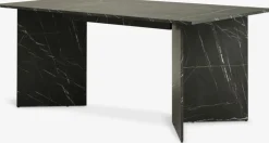 KRONDALMesa de comedor KRONDAL 90x180 color mármol negro