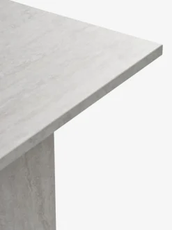 KRONDALMesa de comedor KRONDAL 90x180 color travertino