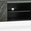 KRONDALMueble TV KRONDAL 2 puertas color mármol/negro