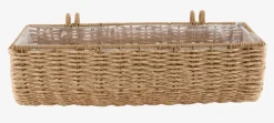 KUBBJardinera para balcón KUBB A18xL50xA16 natural