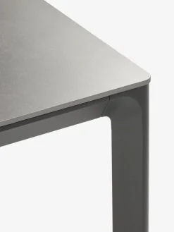 KUMLA + GILJAMesa KUMLA L200 + 4 sillas GILJA gris