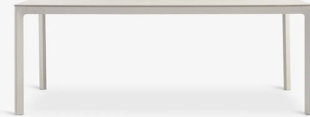 KUMLA + GILJAMesa KUMLA L200 + 4 sillas GILJA beis