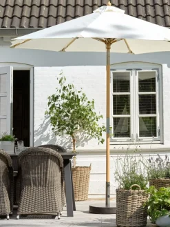 LEMVIGSombrilla inclinable LEMVIG Ø300 blanco crudo