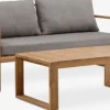 LILLEHOLMConjunto muebles jardín LILLEHOLM 4,5 plazas teca