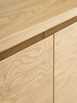 LIMFJORDENMueble TV LIMFJORDEN 2 cajones 1 puerta color roble cálido