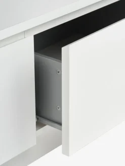 LIMFJORDENMueble TV LIMFJORDEN 2 cajones 1 puerta blanco