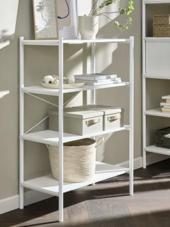 LINDVEDEstantería LINDVED 4 estantes blanco